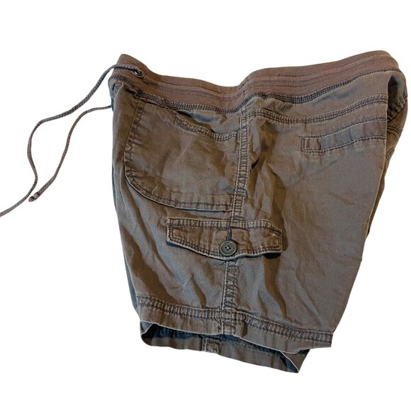 Unionbay Womens Cargo Shorts Size S Gray - Picture 3 of 8